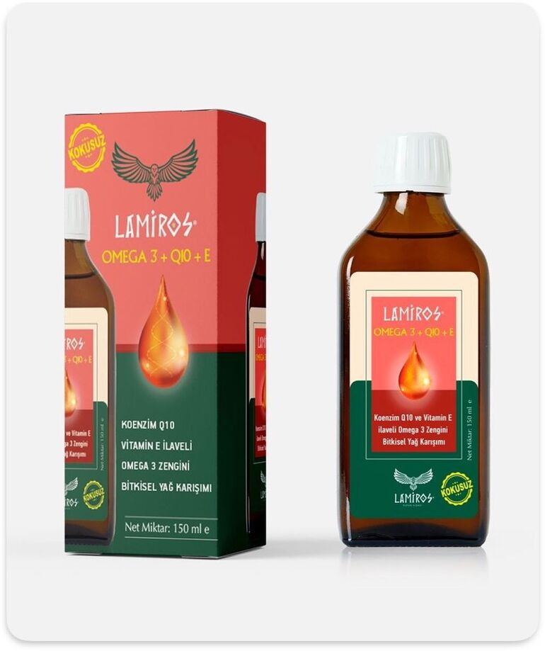 LAMİROS OMEGA 3 + Q10 + E